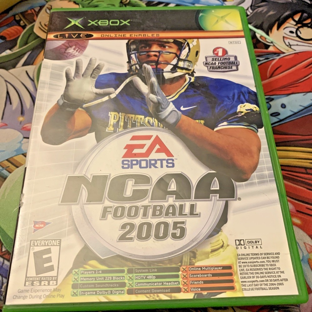EA‎ Sports XBOX Live NCAA Football '05 Game Complete Xbox Exclusive License